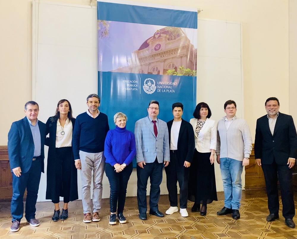 FIPPE tuvo una importante reunión con integrantes de la Fundación Internacional Gorchakov y la Universidad Nacional de La Plata.