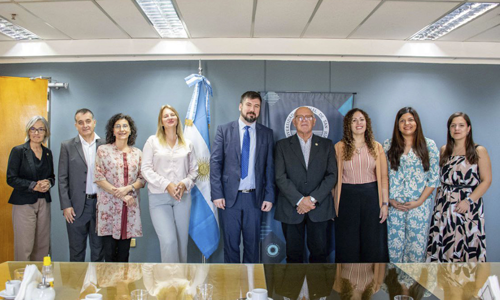 Reunión entre Casa Rusa en Buenos Aires, la Fundación FIPPE y la Universidad Nacional de San Juan (UNSJ).